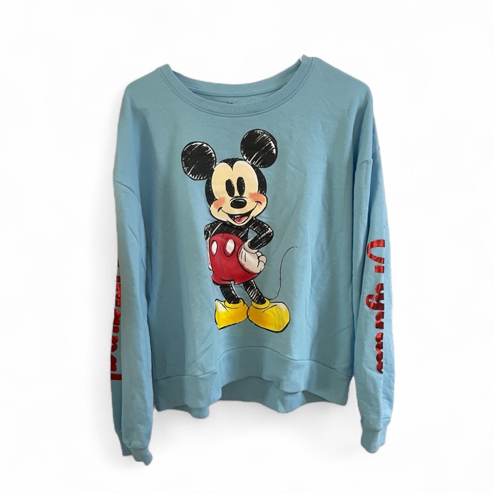 Disney Mickey Mouse Girls Crewneck Size XL